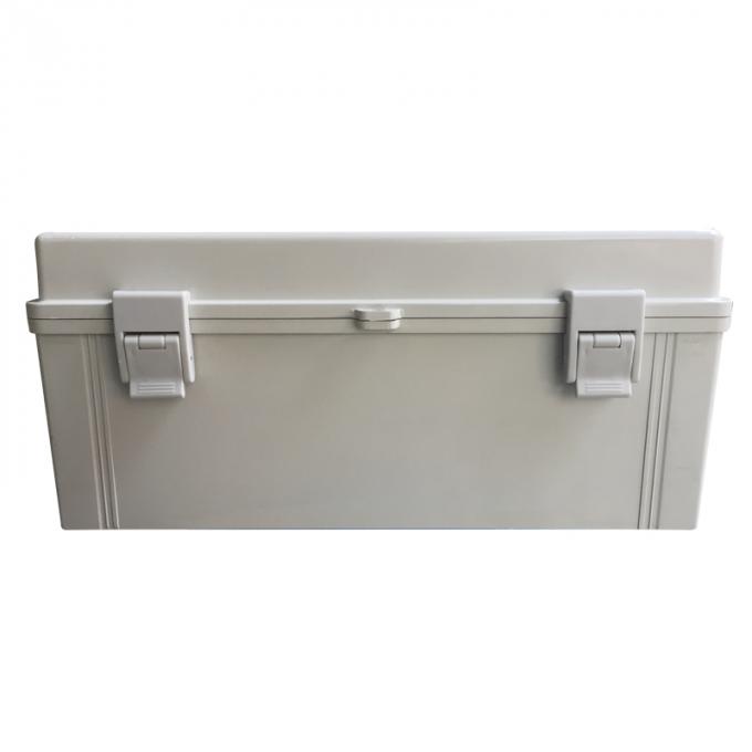 La caja de conexiones terminal de la prenda impermeable del blanco gris/articuló recintos eléctricos plásticos