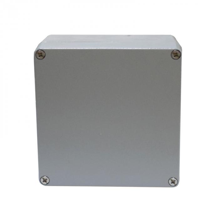 Color gris que cubre la caja de conexiones material de aluminio eléctrica de la caja de conexión