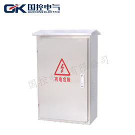 China La caja eléctrica exterior del acero inoxidable, tablero de distribución eléctrica valoró el voltaje 500V proveedor