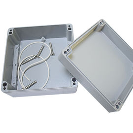 China Color gris que cubre la caja de conexiones material de aluminio eléctrica de la caja de conexión proveedor