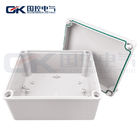 China Funcionamiento a prueba de polvo de la caja de conexiones blanca del ABS de los tornillos con la capa del policarbonato fábrica