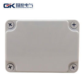 Caja de conexiones gris durable del ABS, pequeños recintos del plástico transparente para la electrónica