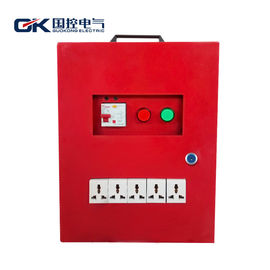 Tablero de distribución de la caja de distribución eléctrica roja/de la corriente eléctrica del sitio del trabajo